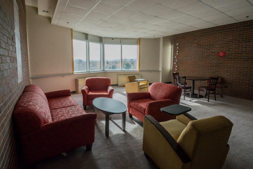 Centennial Towers floor lounge
